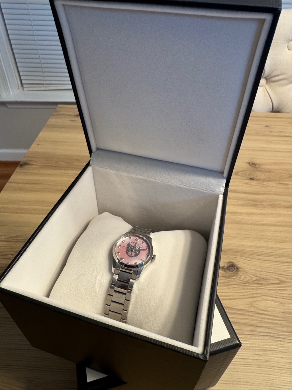 Authentic Womens Stainless Steel Gucci Watch